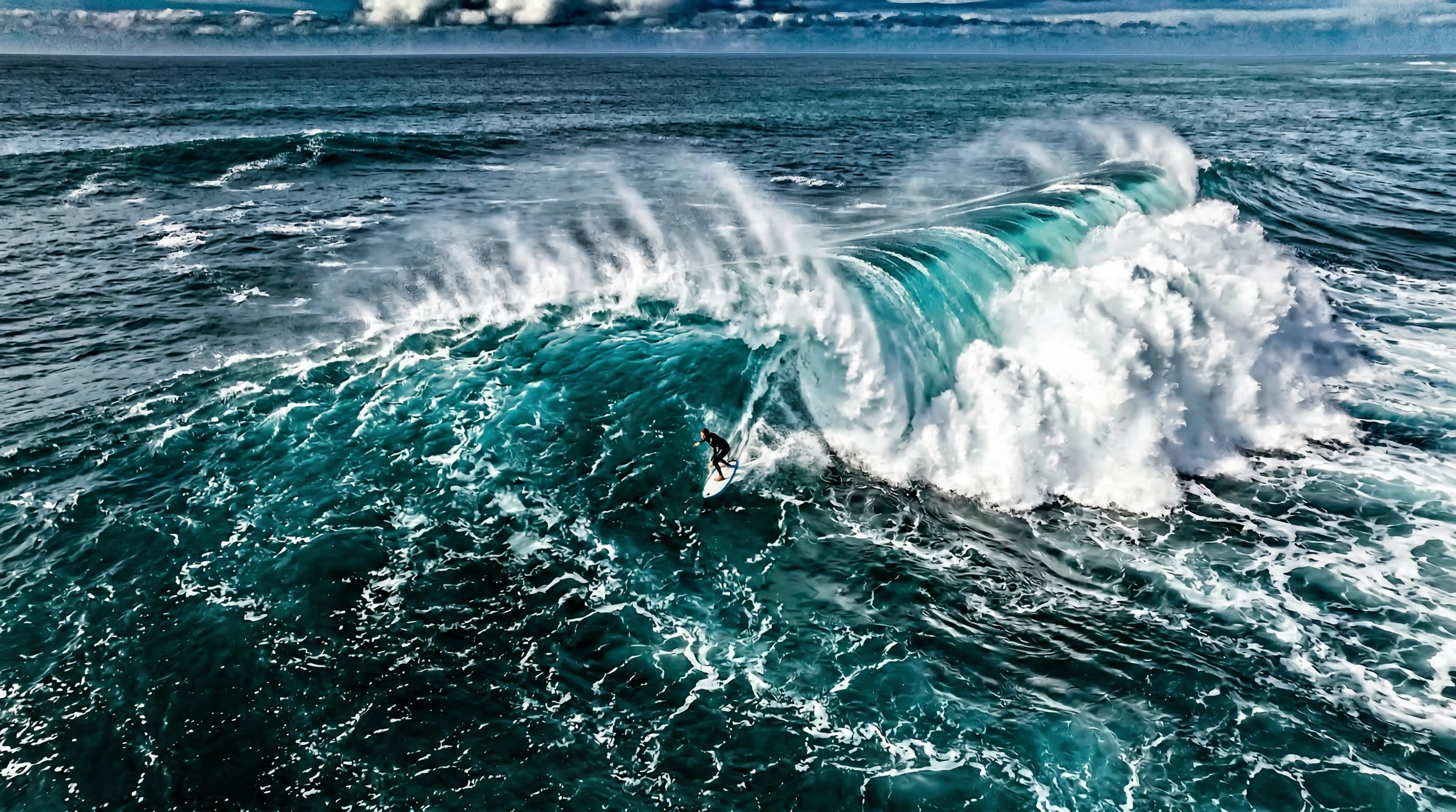 Pacific Ocean waves